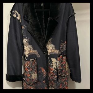 Women’s fur lined coat